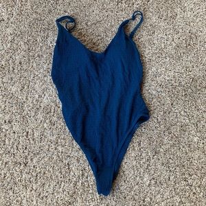 Blue one piece swimmy